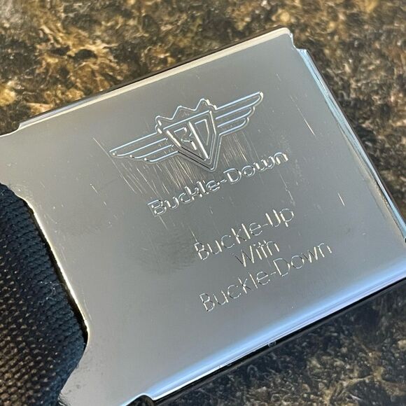 Buckle-Down Batman Seatbelt Buckle Unisex Belt - Picture 7 of 7